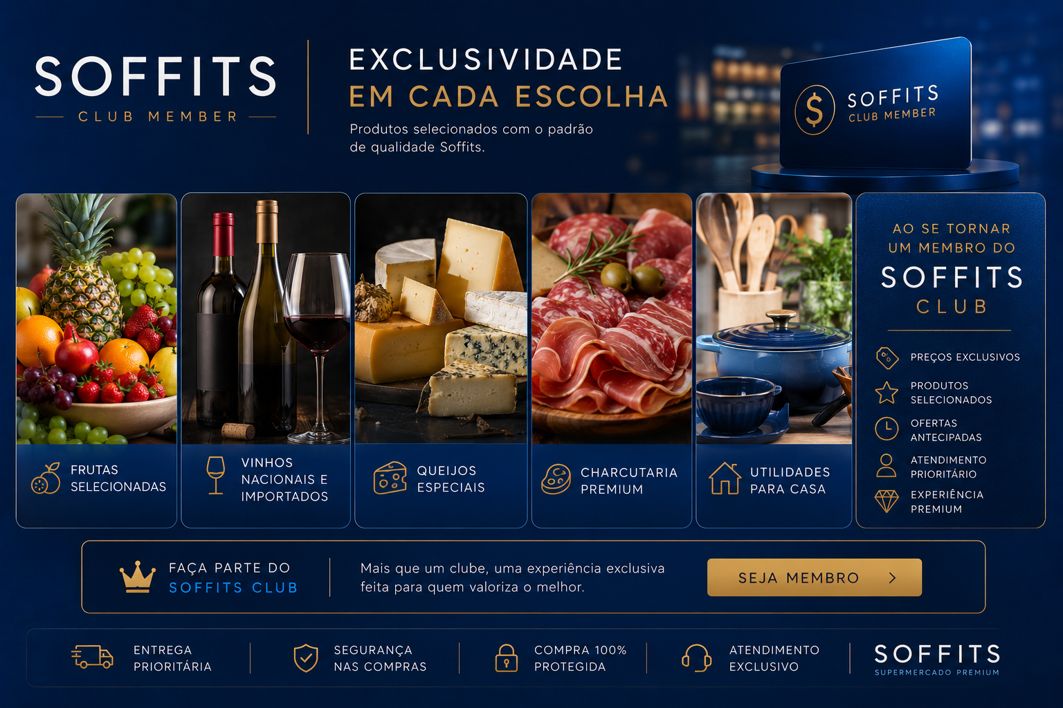 Exclusividade em cada escolha — Soffits Club