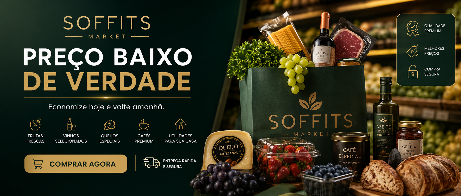 Preço Baixo de Verdade — Soffits Market